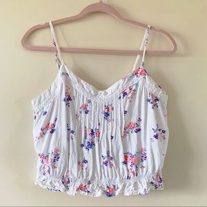 Garage Floral Crop Top